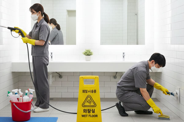 화장실청소